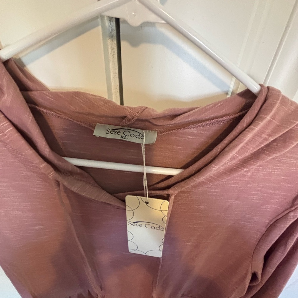 SeSe Code Women's Pink Maxi Dress